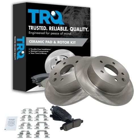 Kit de pastillas y discos de freno · Tren trasero