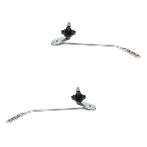 Driver & Passenger Side Windshield Wiper Transmission Arm 2 Piece Set · Lado derecho · 2 piezas