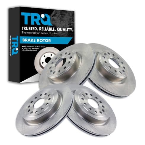 Discos de freno · Tren delantero · Tren trasero · 4 piezas
