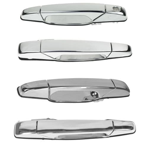 Manijas exteriore · Tren delantero · Tren trasero · 4 piezas