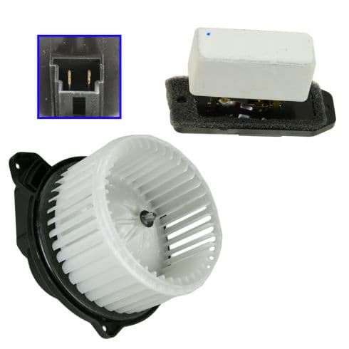 Motor de turbina de habitáculo · Inferior · 2 piezas